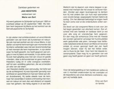 Johannes Henricus Heesters (1893-1982).