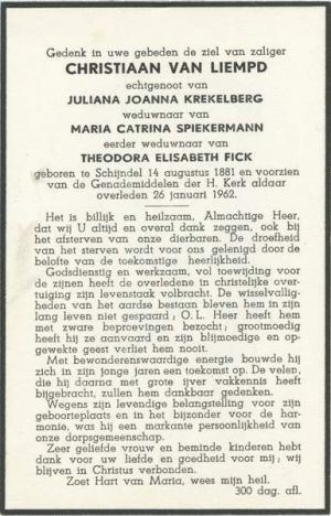 Christiaan van Liempd (1881-1962).