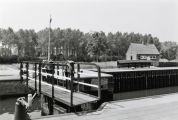Sluis 3 in de Zuid Willemsvaart bij Schijndel. Deze sluis lag tussen Wijbosch en Dinther. Voor meer details klik hier.