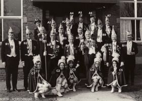 De raad van Elf in 1972.